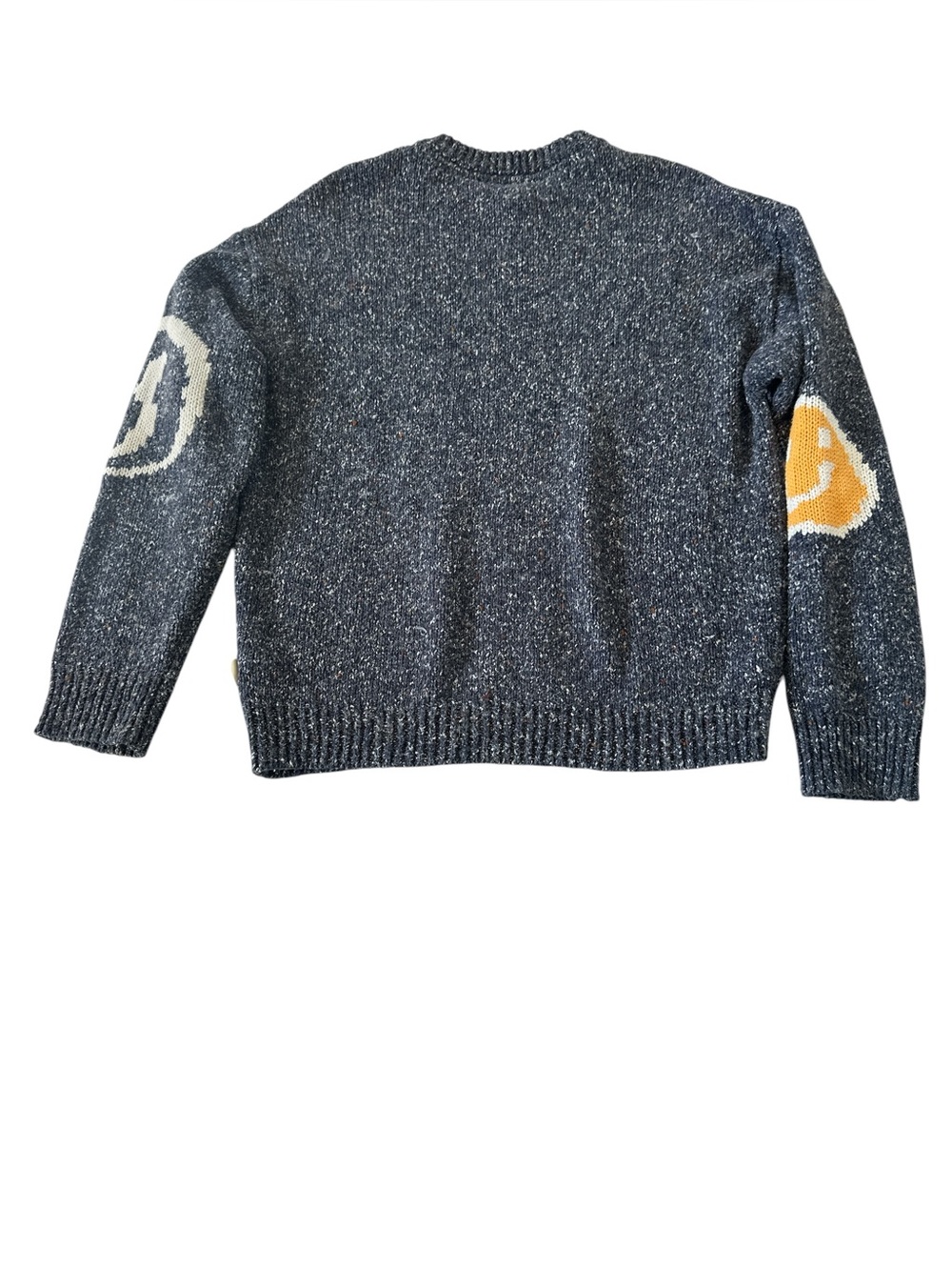 Urban Outfitters Smiley Face Oversized Cozy Knit Sweater - Picture 6 of 8